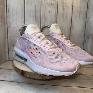 Nike Air Max Flyknit Racer Soft Pink Pearl FJ4577-100 Women’s Size 8.5 EUC